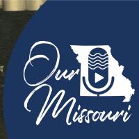 Marjorie Paxson with Our Missouri logo